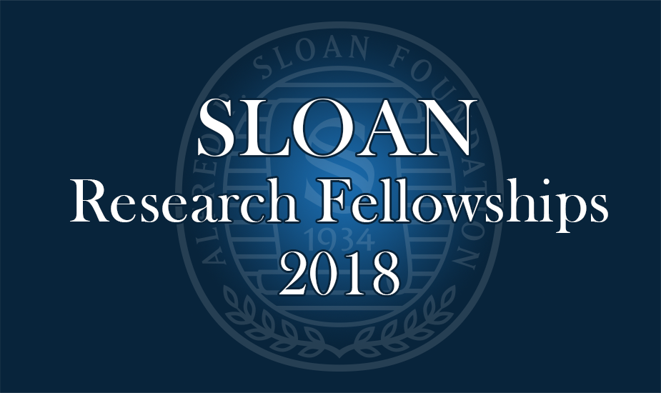 2018 Sloan Research Fellowships Announcement is Live!